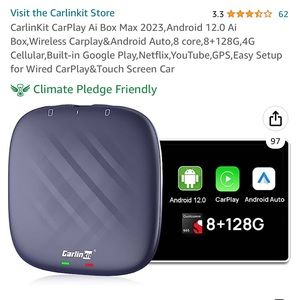Carlinkit Wireless Carplay Ai box Max 2023